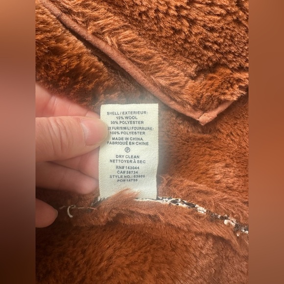 Avec Les Filles Women's Plaid Faux Fur Biker Jacket Size S Multicolor - Picture 8 of 9